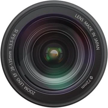 Camera len Illustrazione stock