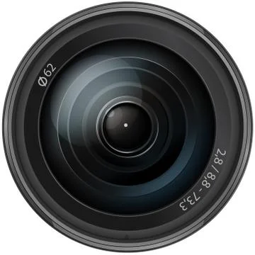 Camera len Stock Illustration