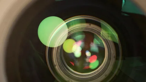 Camera Lens Aperture Stock Footage 84270386