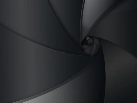 Camera lens background Illustrazione stock