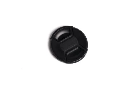 Camera Lens Cap, isolated on white background. High quality photo Stock Photos