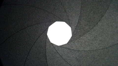 Camera Lens Changing Aperture 4K Macro Stock Footage 75616577