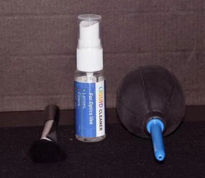 Camera Lens Cleaner Kit 스톡 사진