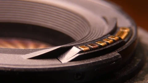 Camera lens contacts Stock-Footage 115011769