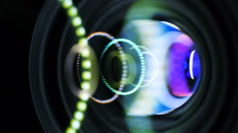 Camera lens flare Stock Footage 39594783