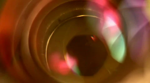 Camera Lens Stock Footage