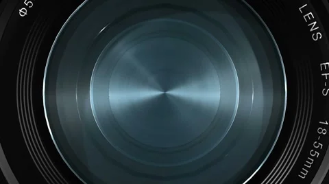 CAMERA LENS Stock Footage 7332040