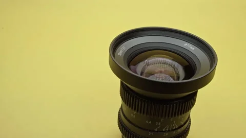 Camera lens Stock Footage 130585397