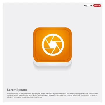Camera Lens Icon Stock Illustration