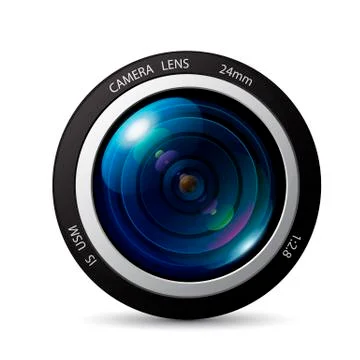 Camera lens icon Stock Illustration