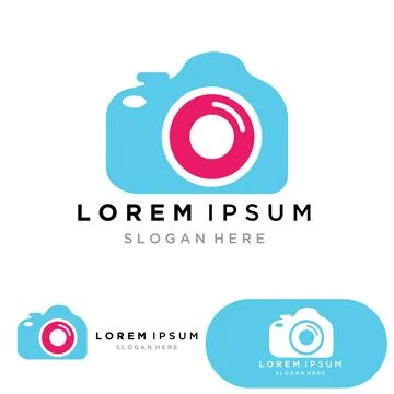 Camera lens icon vector design illustration. Stock Illustration