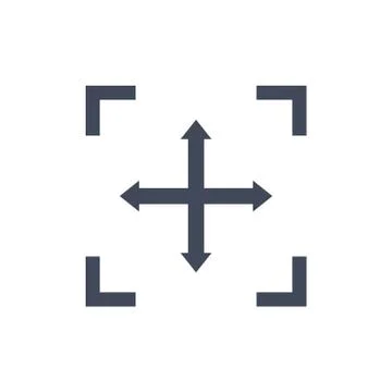 Camera Lens Icon Vector flat design style Stock Illustration