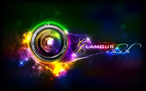 Camera Lens Stock Illustration