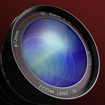 Camera Lens Stock Illustration