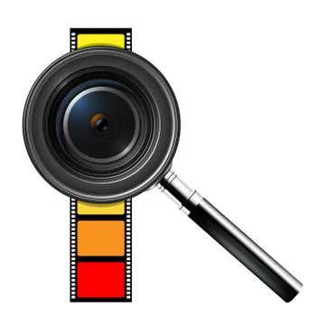 Camera lens Stock Illustration
