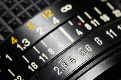 Camera lens Stock Photos