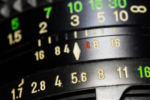 Camera lens Stock Photos