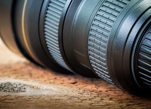 Camera lens Stock Photos