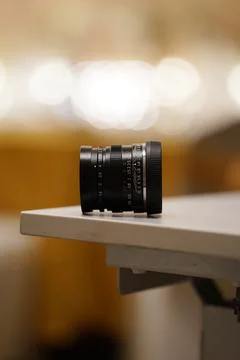 Camera Lens Foto stock