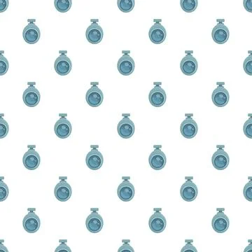 Camera lens seamless pattern creating studio background design Stock Illustration