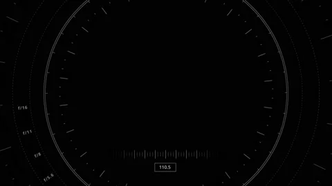 Camera lens setting motion graphics with night background Stock Footage 136035388
