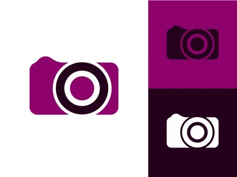 Camera Logo Design Stock Illustration