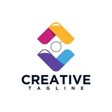 Camera logo Stock Illustration