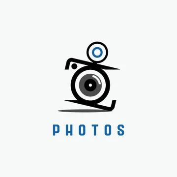 Camera logo vector Stock Illustration