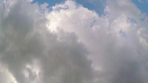 Camera Looking up Driving Highway lamps Sky and Cloud Reflection Plate Stock Footage 79566075