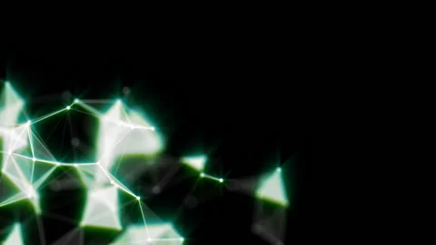 The camera looks at the different parts of the design. The glowing emerald Video stock 91560441