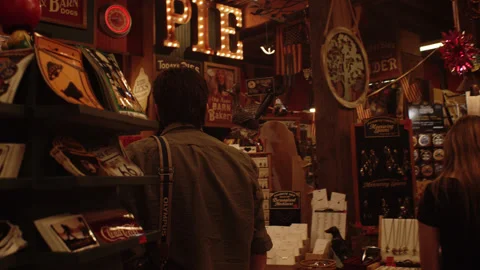 Camera Man in Cloudcroft Filming Stockbeeldmateriaal 154278889