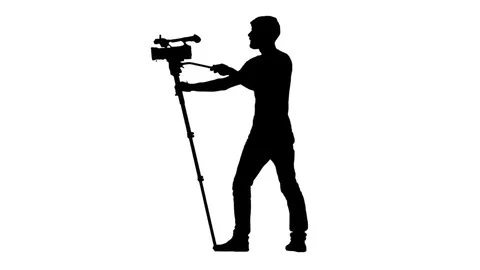 Camera man Stock Footage
