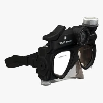 Camera Mask Scuba Series HD 1080p 3D Model