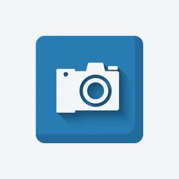 Camera media symbol Stock Illustration