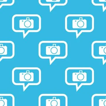 Camera message pattern Stock Illustration