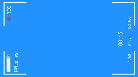 Camera mobile recording screen overlay animation with chroma key. DSLR mobi.. Illustrazione stock