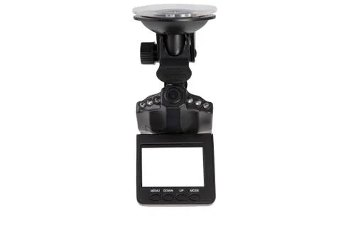 Camera mounted on suction cup Foto stock