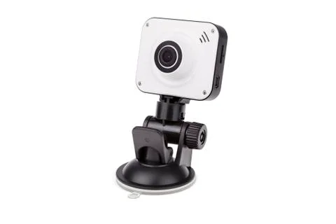 Camera mounted on suction cup Stock Photos