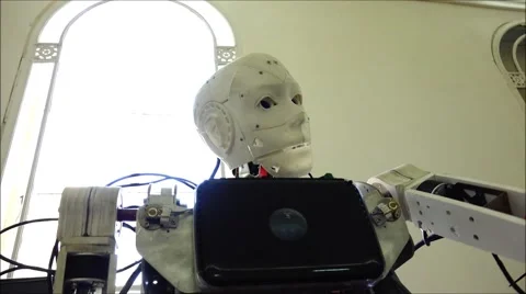 Camera movement from the bottom to the top. New technologies. Slow motion. Stock Footage 52365606