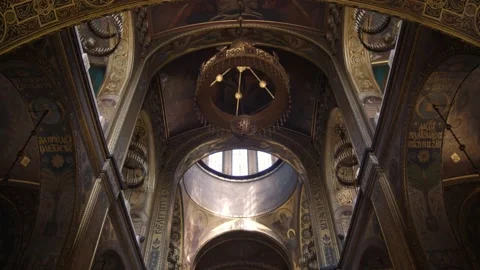 Camera movement inside the Church. Stock Footage 237761910