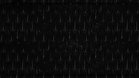 Camera movement to the right along a black leather background with a pattern. st Stock Footage 301170630