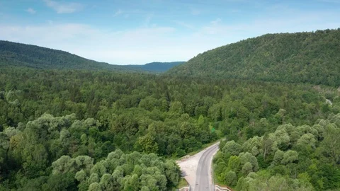 The camera moves along the gorge 스톡 동영상 112856372