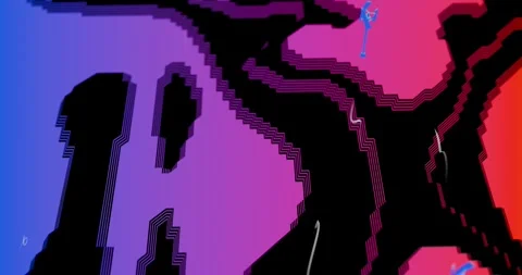 Camera moves along groups of wind turbines with wind. Stock Footage 269541864