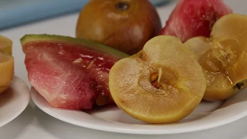 The camera moves along plates Stock Footage 122063102