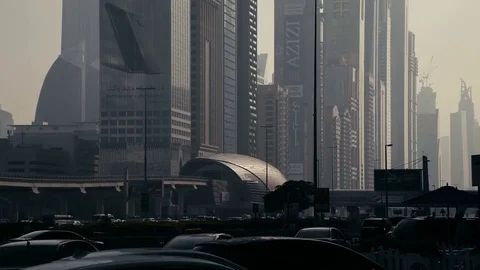 The camera moves from bottom to top: the skyscraper, tall buildings Stock Footage 72317286