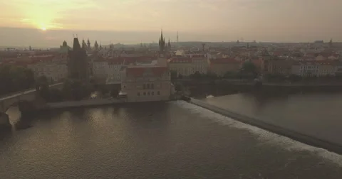 Camera moves slowly towards the museum Bedricha Smetany Stock Footage 66563670