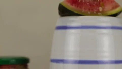 The camera moves from top to bottom Stock Footage 122046592