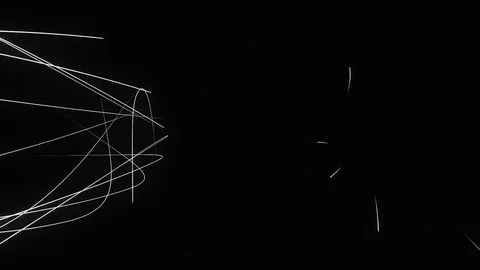 Camera moving into a 3d grid infinite space loop. High Definition motion Video stock 91814249