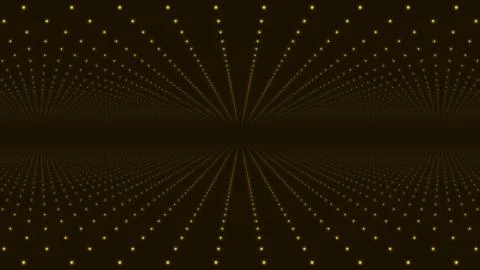Camera moving into a 3d grid infinite space loop. High Definition motion Illustrazione stock