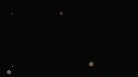 Camera moving above electronic circuits Stock Footage 76870576